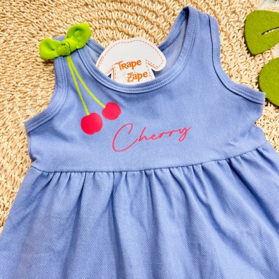 Vestido Cherry - Azul Jeans